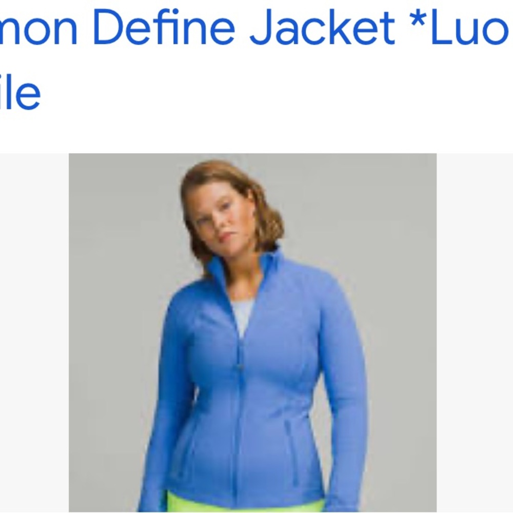 Lululemon Define Jacket